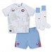 Camisa de time de futebol Aston Villa Ezri Konsa #4 Replicas 2º Equipamento Infantil 2023-24 Manga Curta (+ Calças curtas)